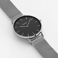 CLUSE | Boho Chic - Mesh Zilver/Zwart 2